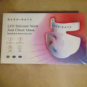 Red LED Light Mask for Neck and Chest